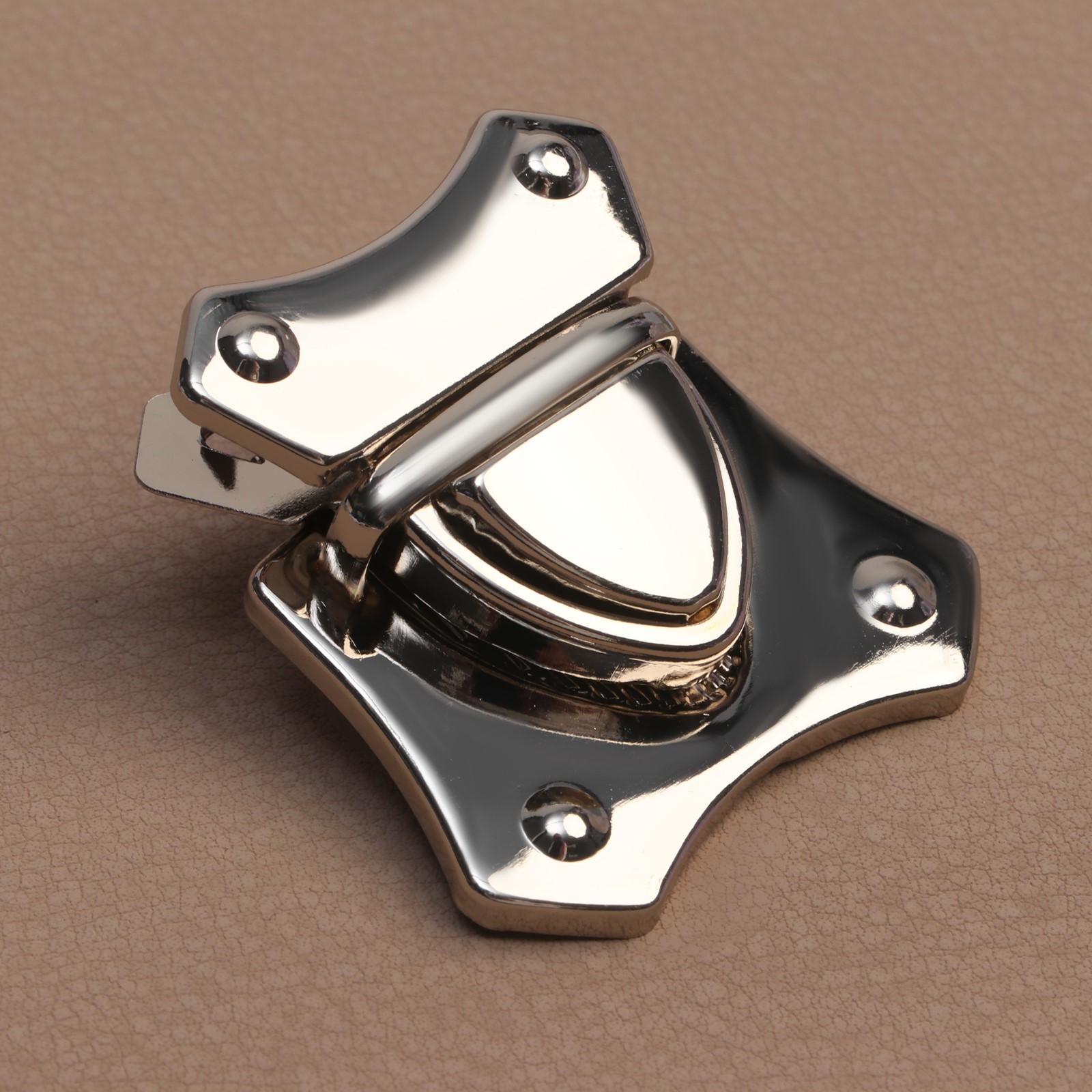 Застёжка для сумки 4*4,2 см, серебро, золото