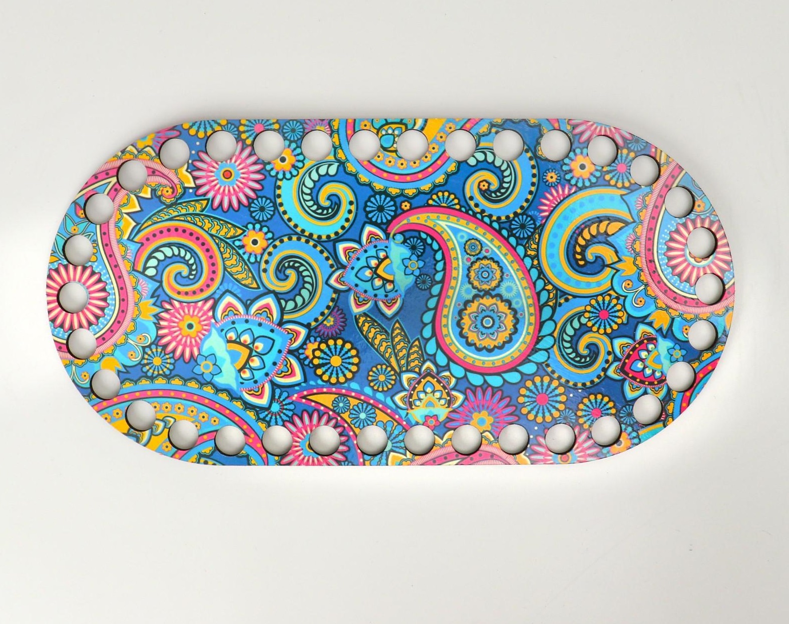 Заготовка для вязания "Овал ", донышко фанера, 20×10 см