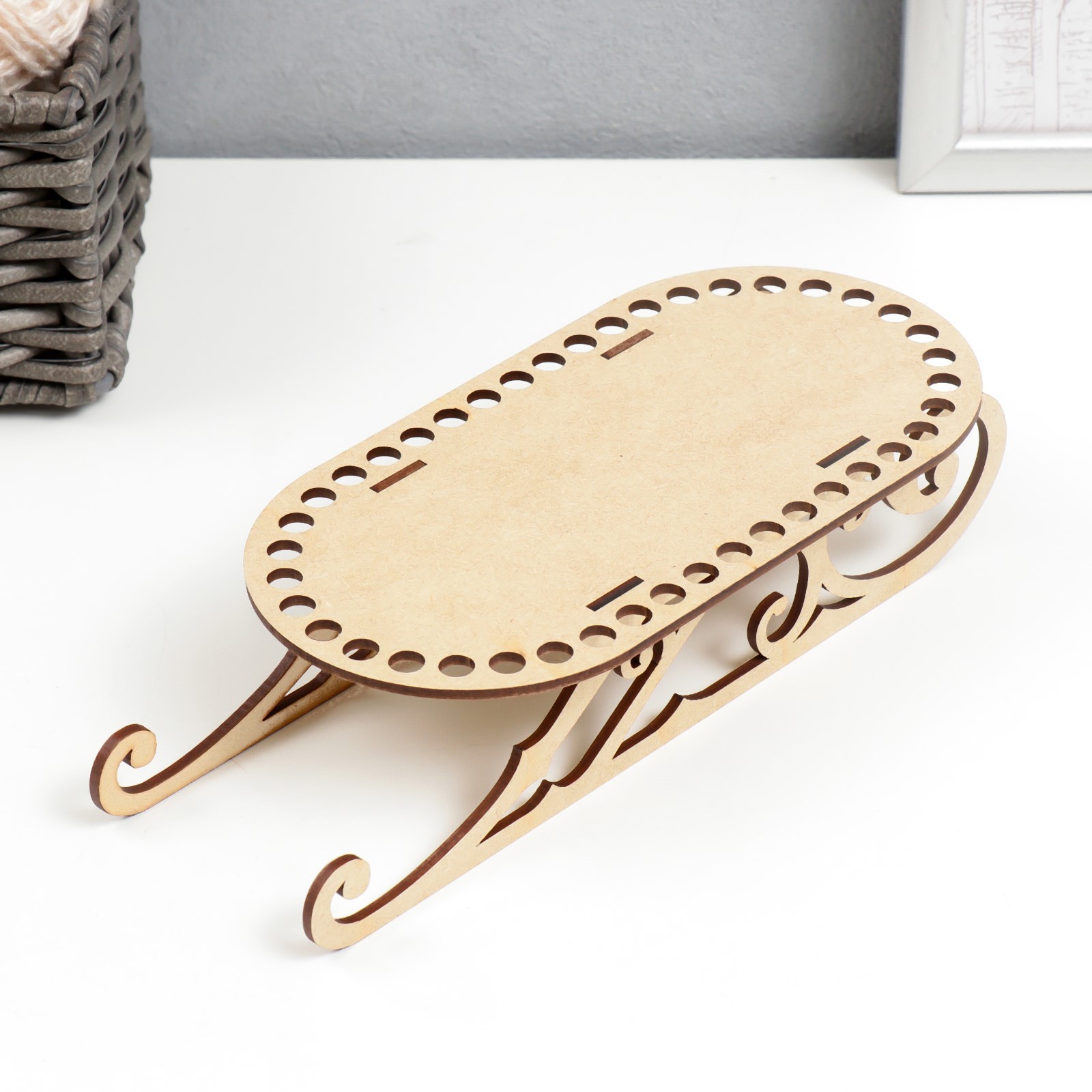 Заготовка для вязания "Сани"