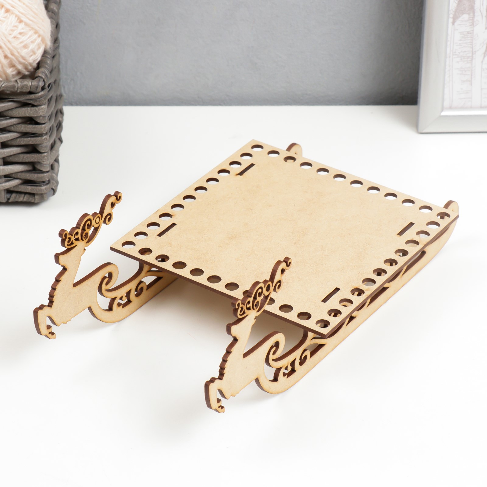 Заготовка для вязания "Сани"