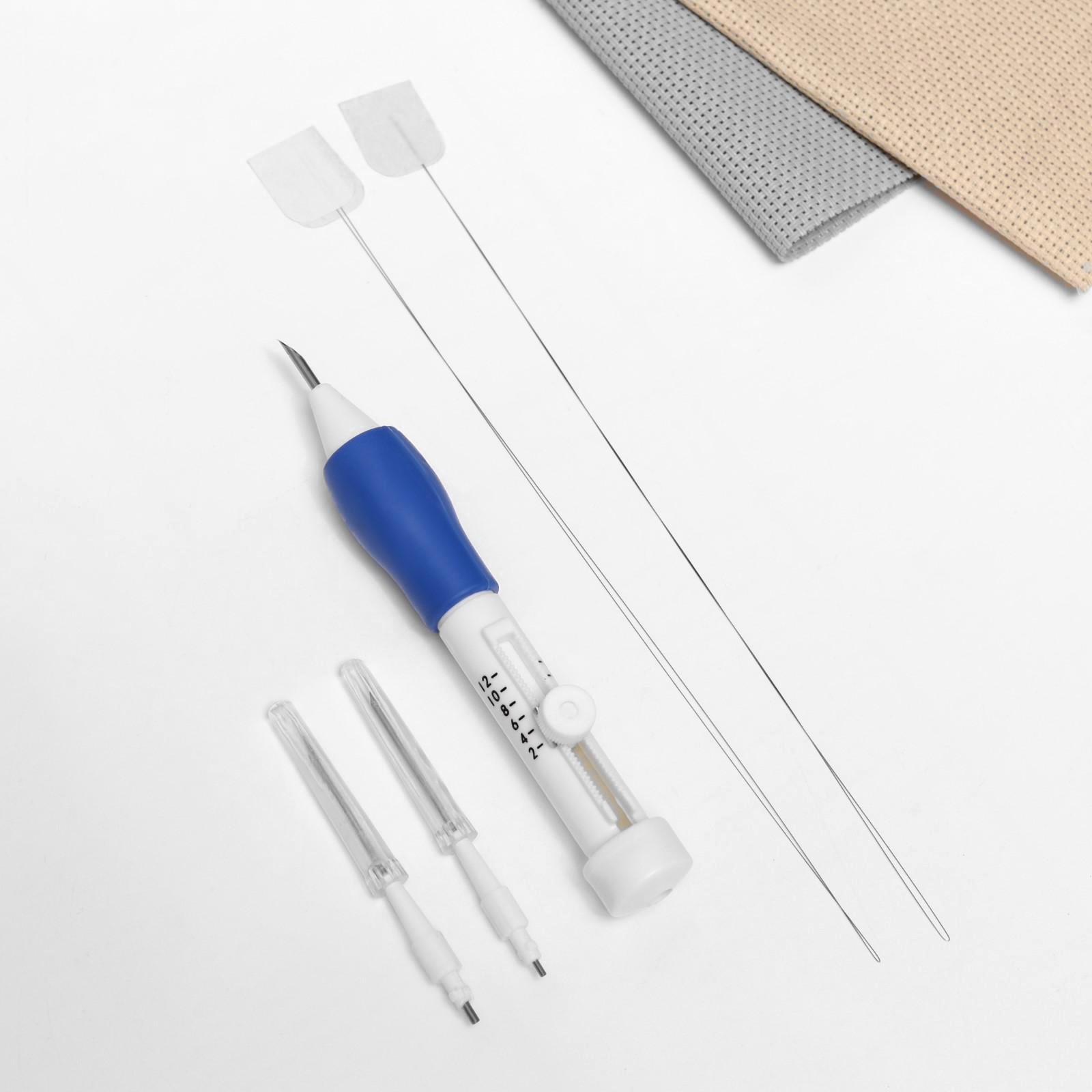 1600 Игла для вышивания, для ковровой техники, d = 1,3/1,6/2,2 мм, с нитевдевателем