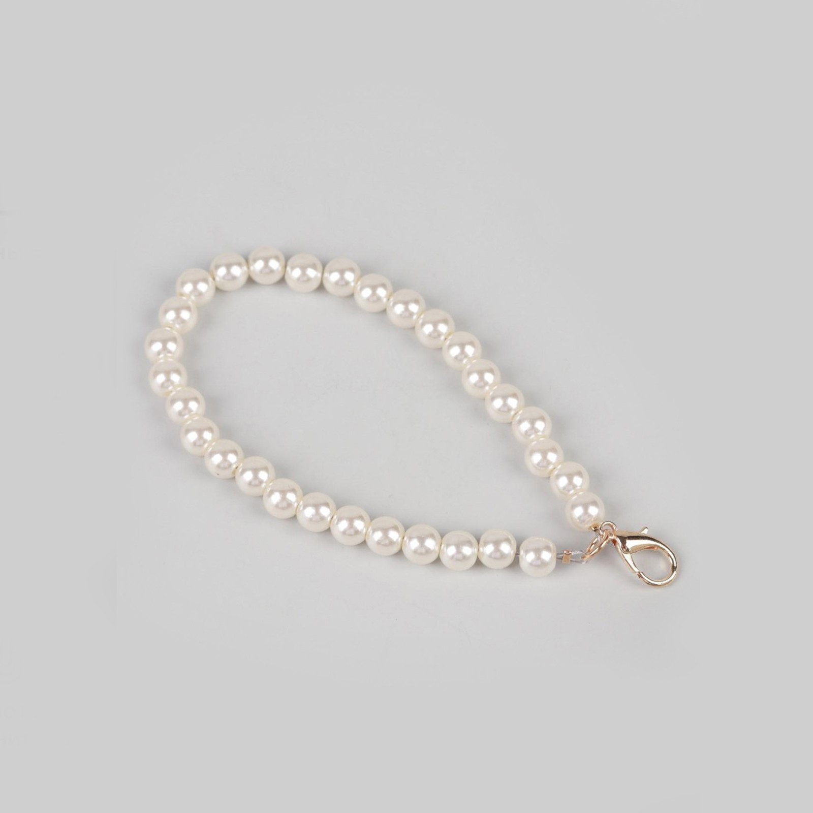 Ручка для сумки, жемчужные бусы, 30 бусин