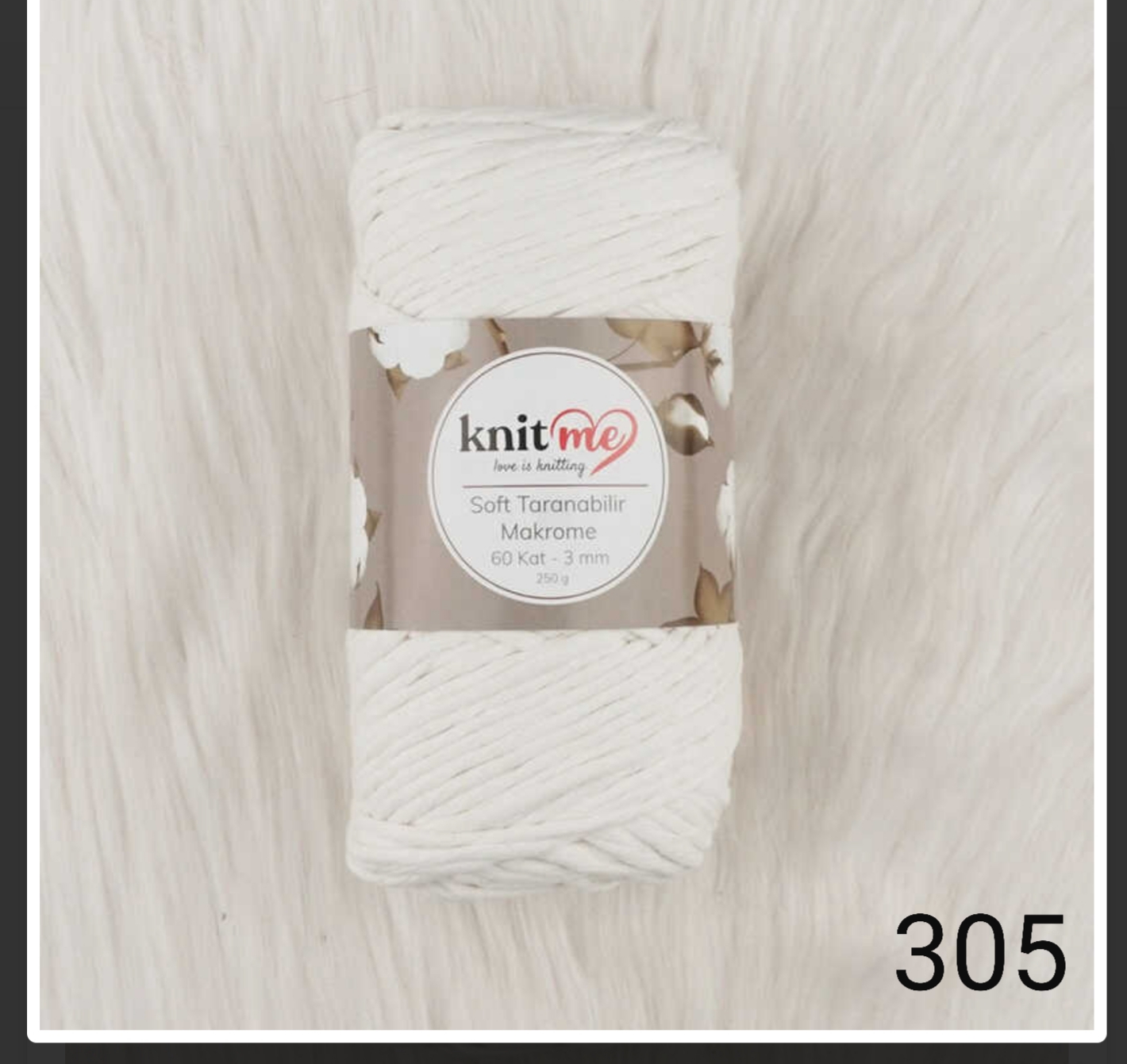 KNIT ME SOFT TARANABILIR MACRAME (НИТ МИ СОФТ ТАРАНАБИЛИР МАКРАМЕ)