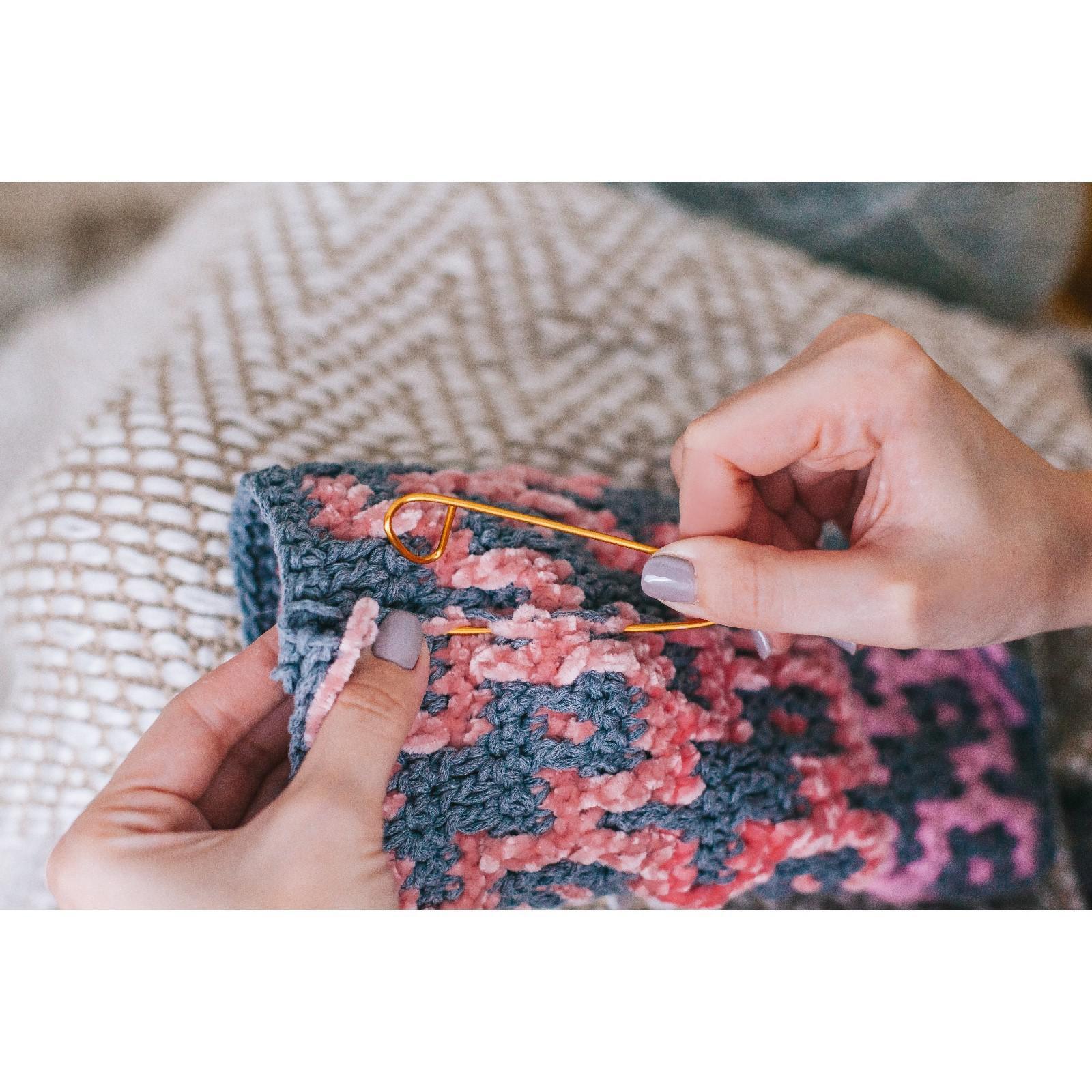 Вспомогательные булавки для вязания, 9/11,5/15/16,7/20 см, цвет МИКС