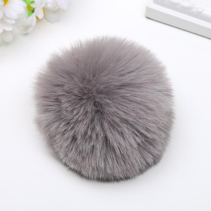 Помпон с искусственным мехом