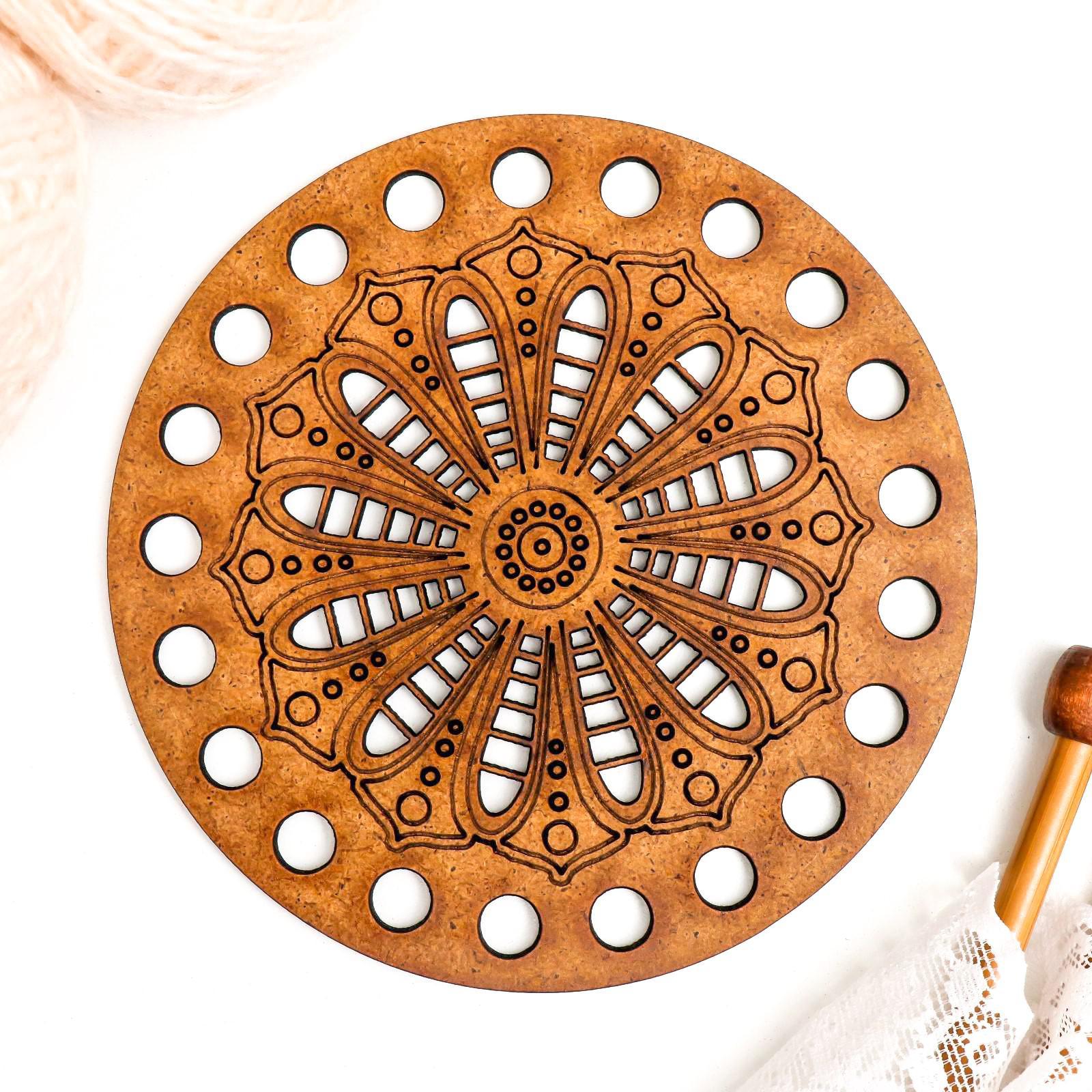 Донышко(заготовка) для вязания круг 12см.