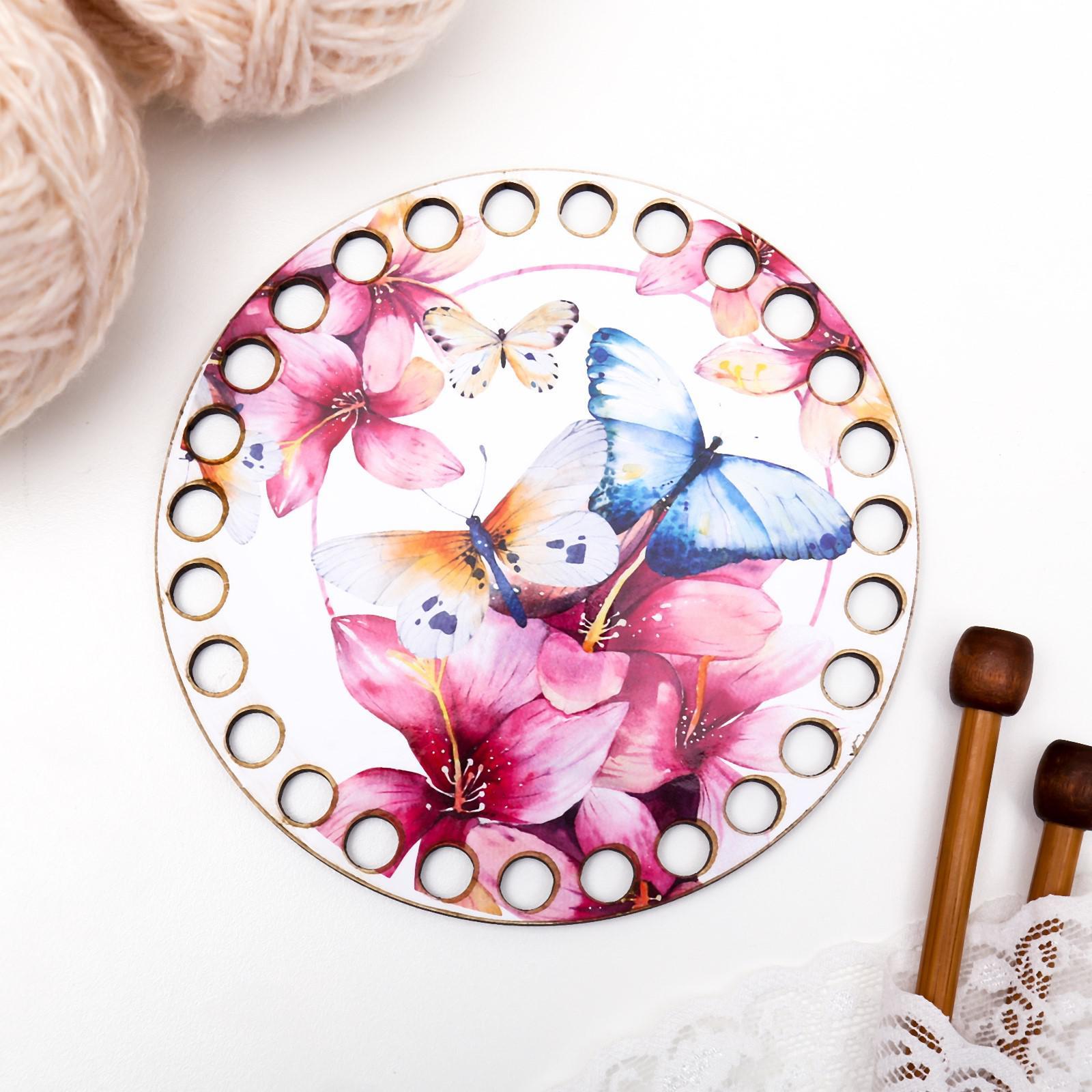 Донышко(заготовка) для вязания круг 12см.