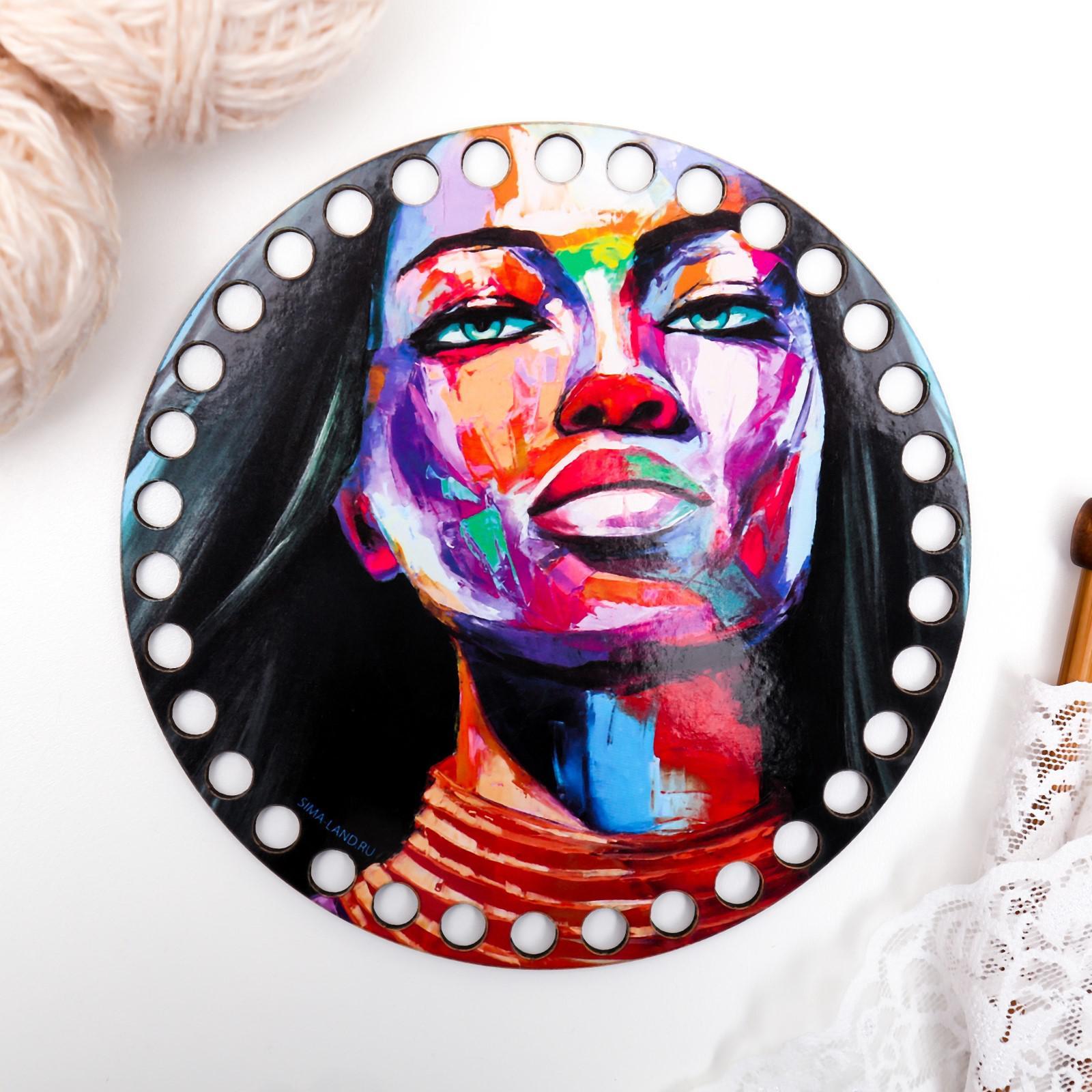 Донышки с принтом 15см