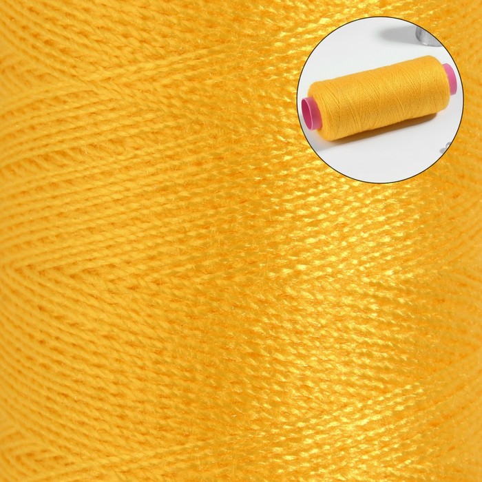 Нитки 40/2, 183 м, 100% полиэстер, цвет белый