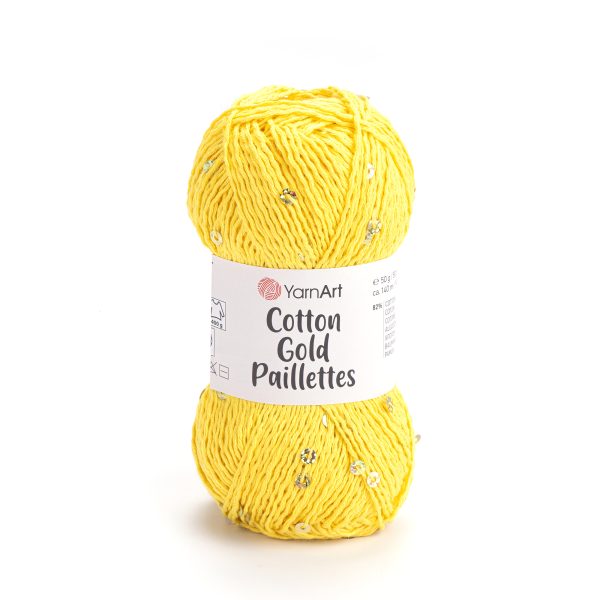 YarnArt Cotton Gold Paillettes (ЯрнАрт Коттон Голд Пайлетс)