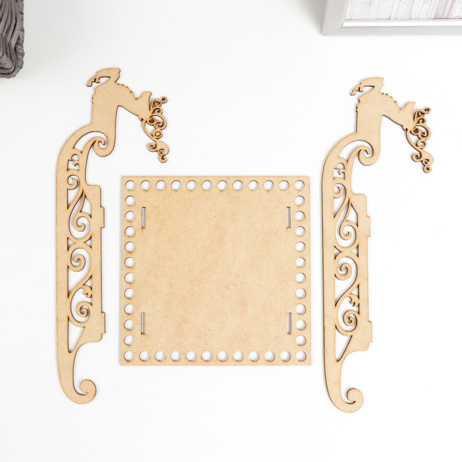 Заготовка для вязания "Сани"