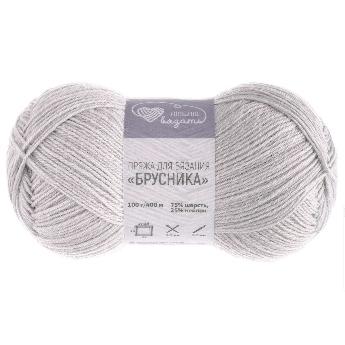 Пряжа Люблю вязать 'Брусника'