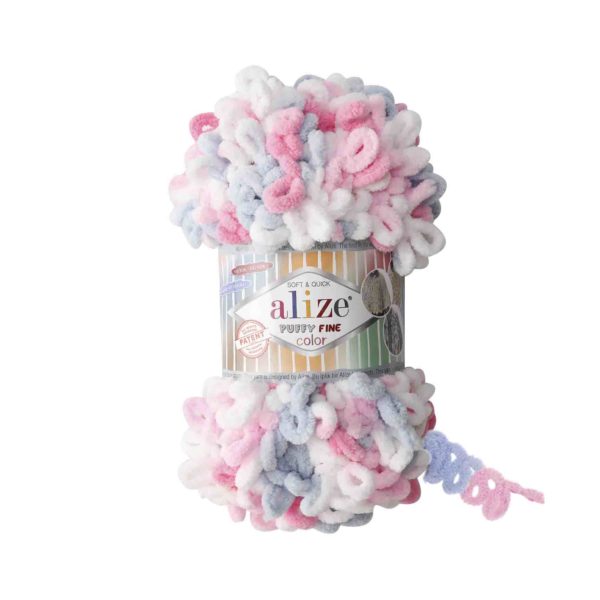 ALIZE PUFFY FINE COLOR(АЛИЗЕ ПУФФИ ФАЙН КАЛОР)