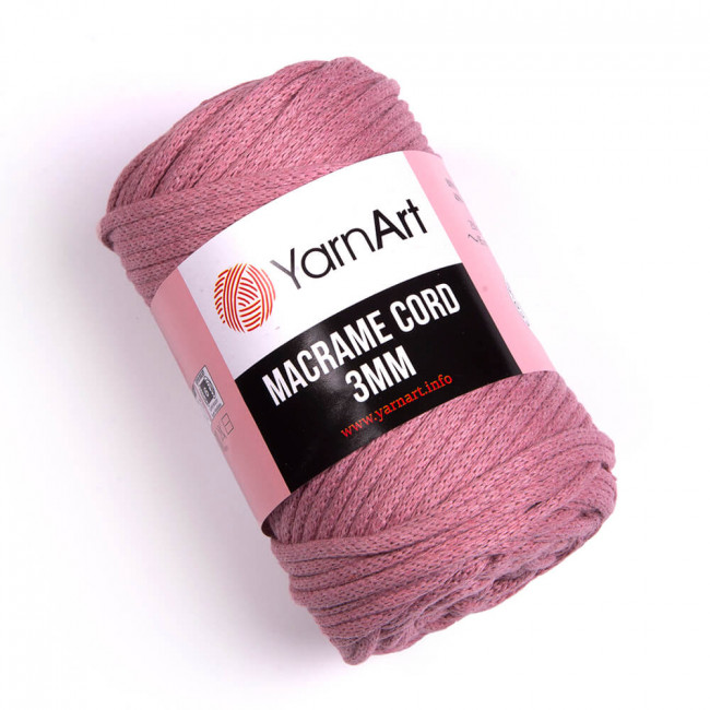 YARNART MACRAME CORD 3mm. / ЯРНАРТ МАКРАМЕ КОРД 3мм.