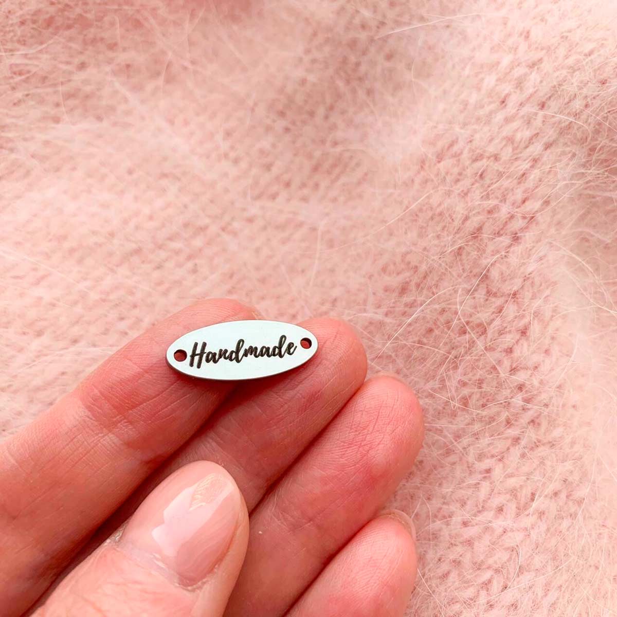 Birka Metall Hand Made Бирка металлическая