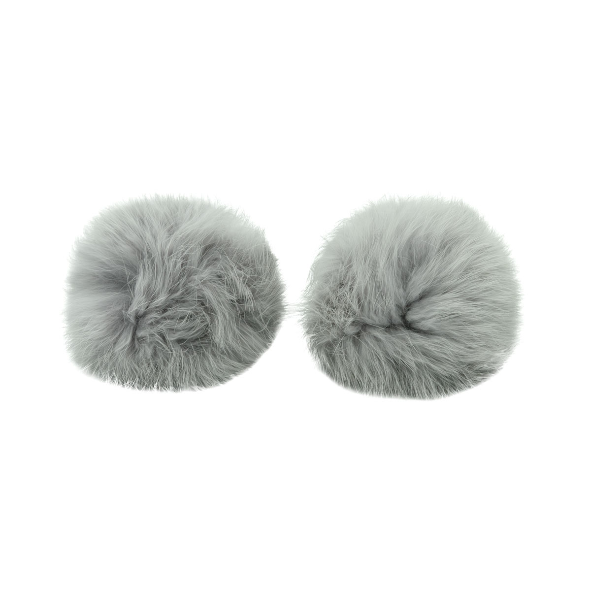 Pompon Krolik Помпон из натурального меха (кролик), d-8см