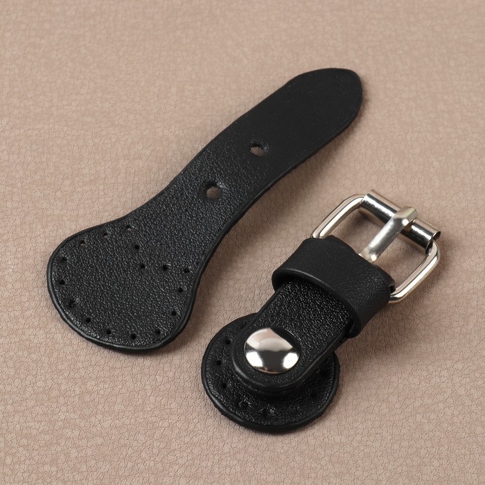 Застёжка для сумки на кнопке, 8×3 см