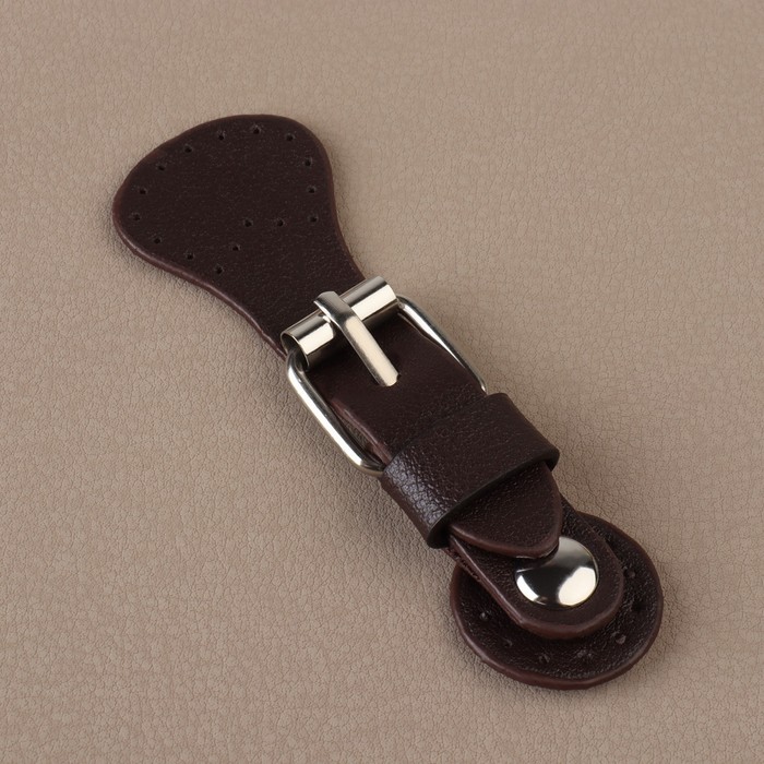 Застёжка для сумки на кнопке, 8×3 см