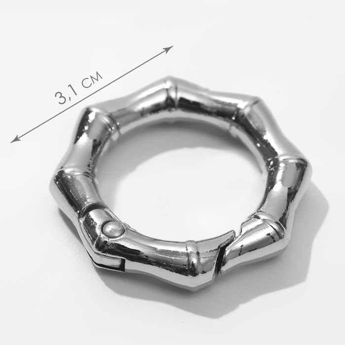 Кольцо-карабин «Бамбук», d=19/31 мм, толщина - 4 мм