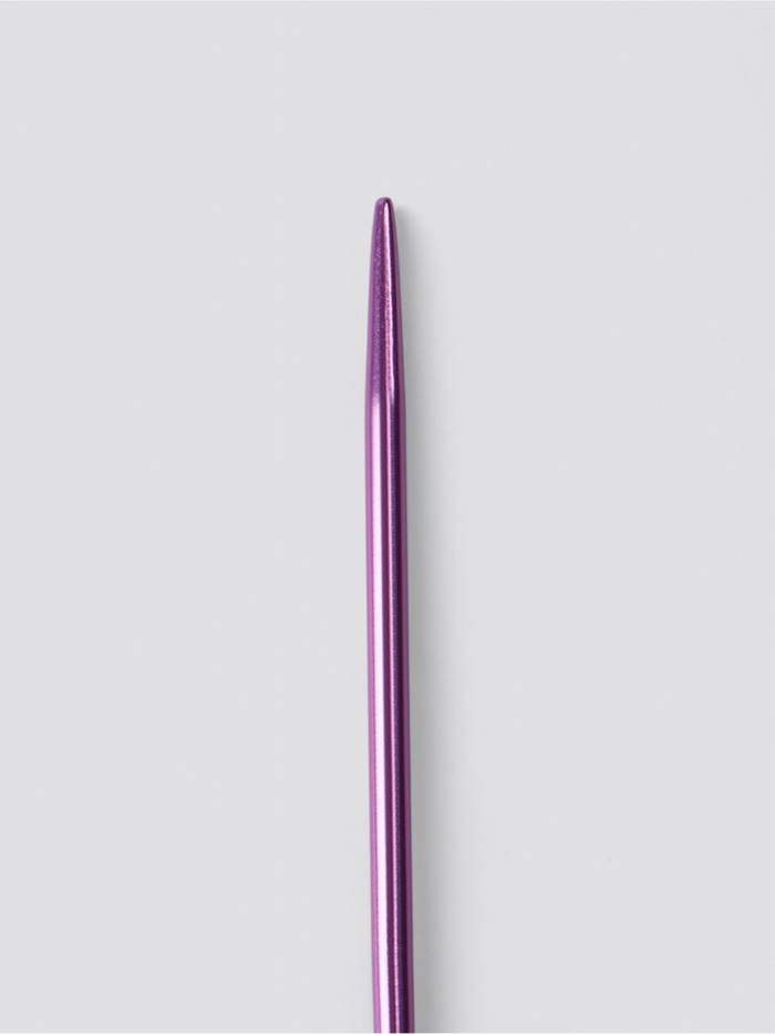 Спицы для вязания, чулочные, из алюминия, 5 шт.