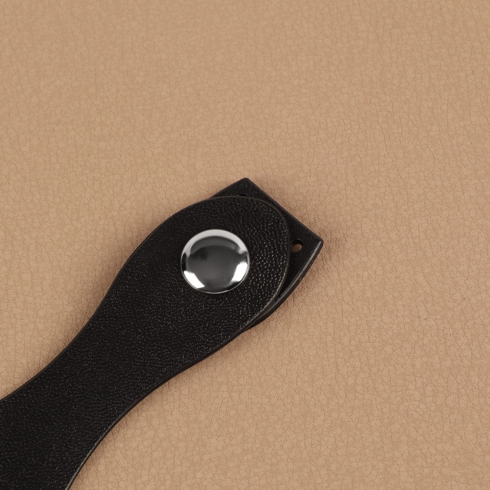 Застёжка для сумки, пришивная, на кнопке, 9.2×2.5 см