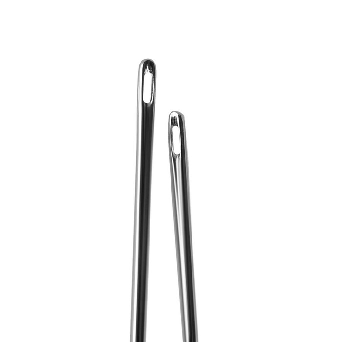 Иглы швейные для штопки, d = 0,7 мм, 4,3 см, с удлинённым ушком