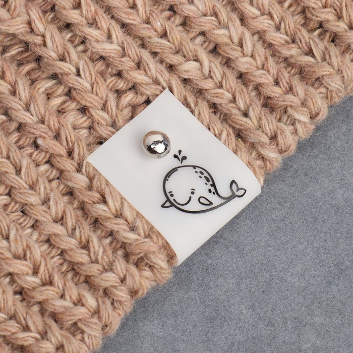 кит Силиконовые бирки с кнопкой, 5×2 см, в ассортименте