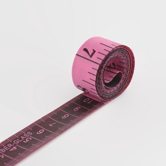 Сантиметровая лента портновская, в футляре, 1.7×150 см