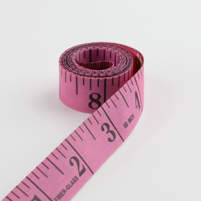 Сантиметровая лента портновская, в футляре, 1.7×150 см