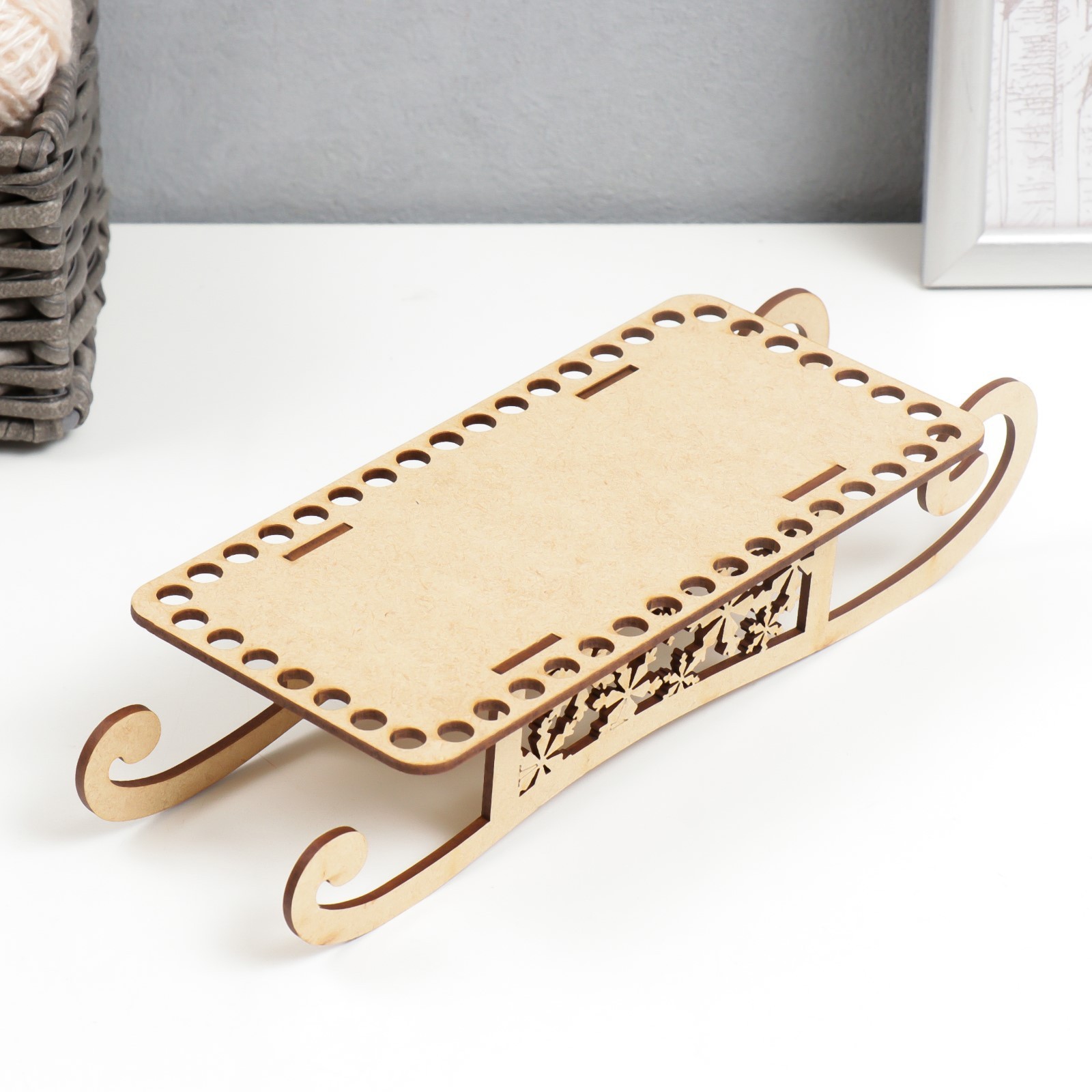 Заготовка для вязания "Сани"