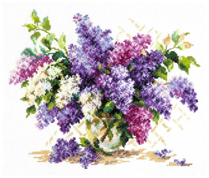 Вышивка крестиком 20×30см/28×23см, в ассортименте