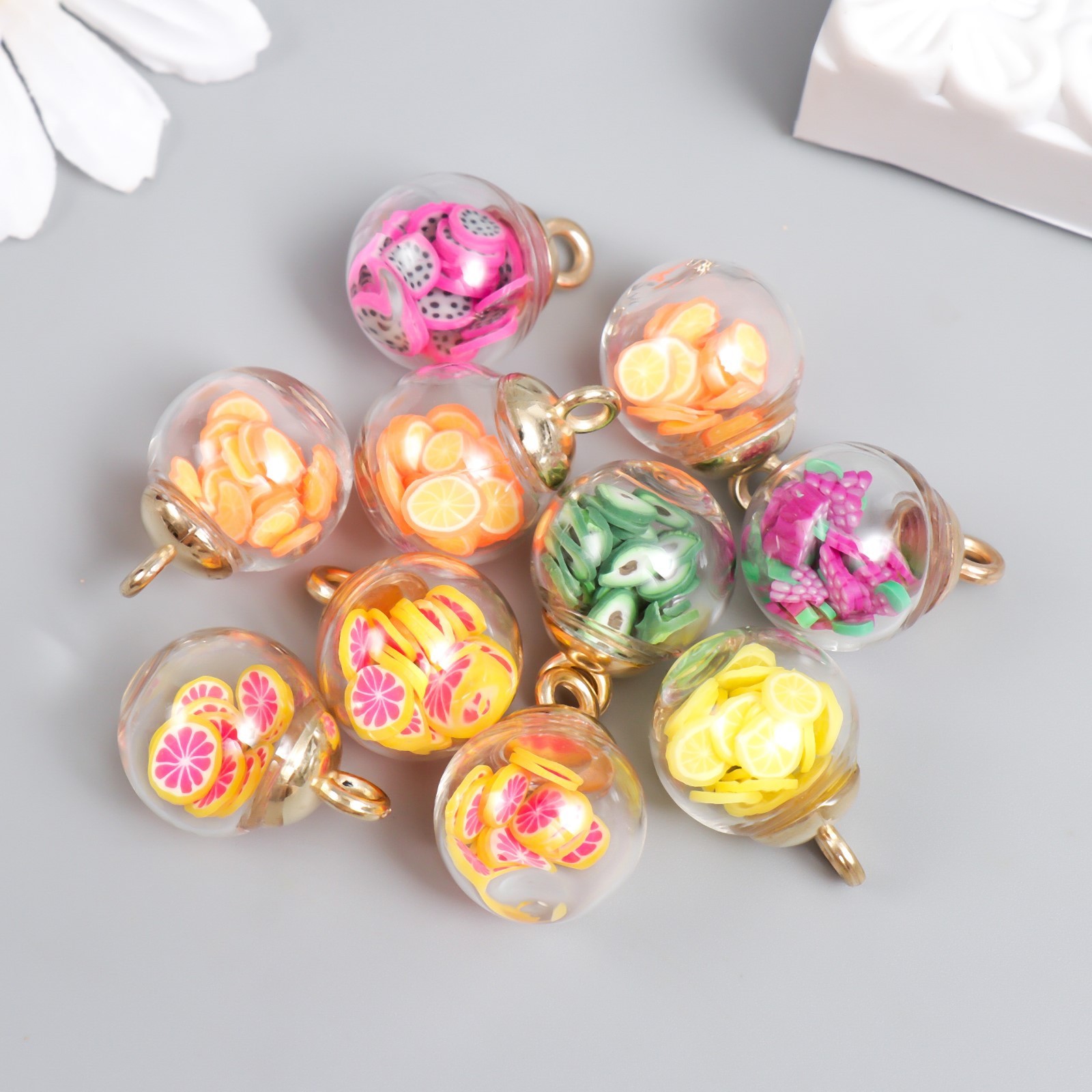 Подвеска для творчества стекло, пластик